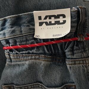 KBB by KAHLANA Barrel Leg 'The Paper Bag Jean'